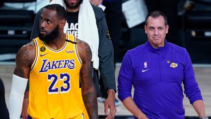 Lakers’ LeBron James Responds to Big Frank Vogel News