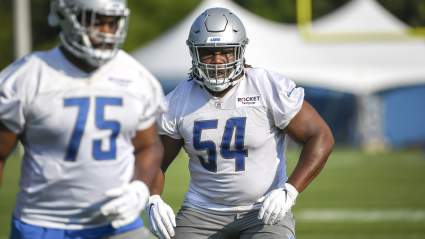 Alim McNeill Embracing Battle With John Penisini up Front