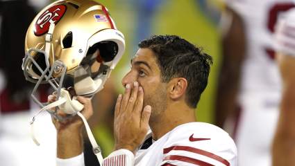 49ers’ Jimmy G. Reacts to Alex Mack’s Butt Sweat