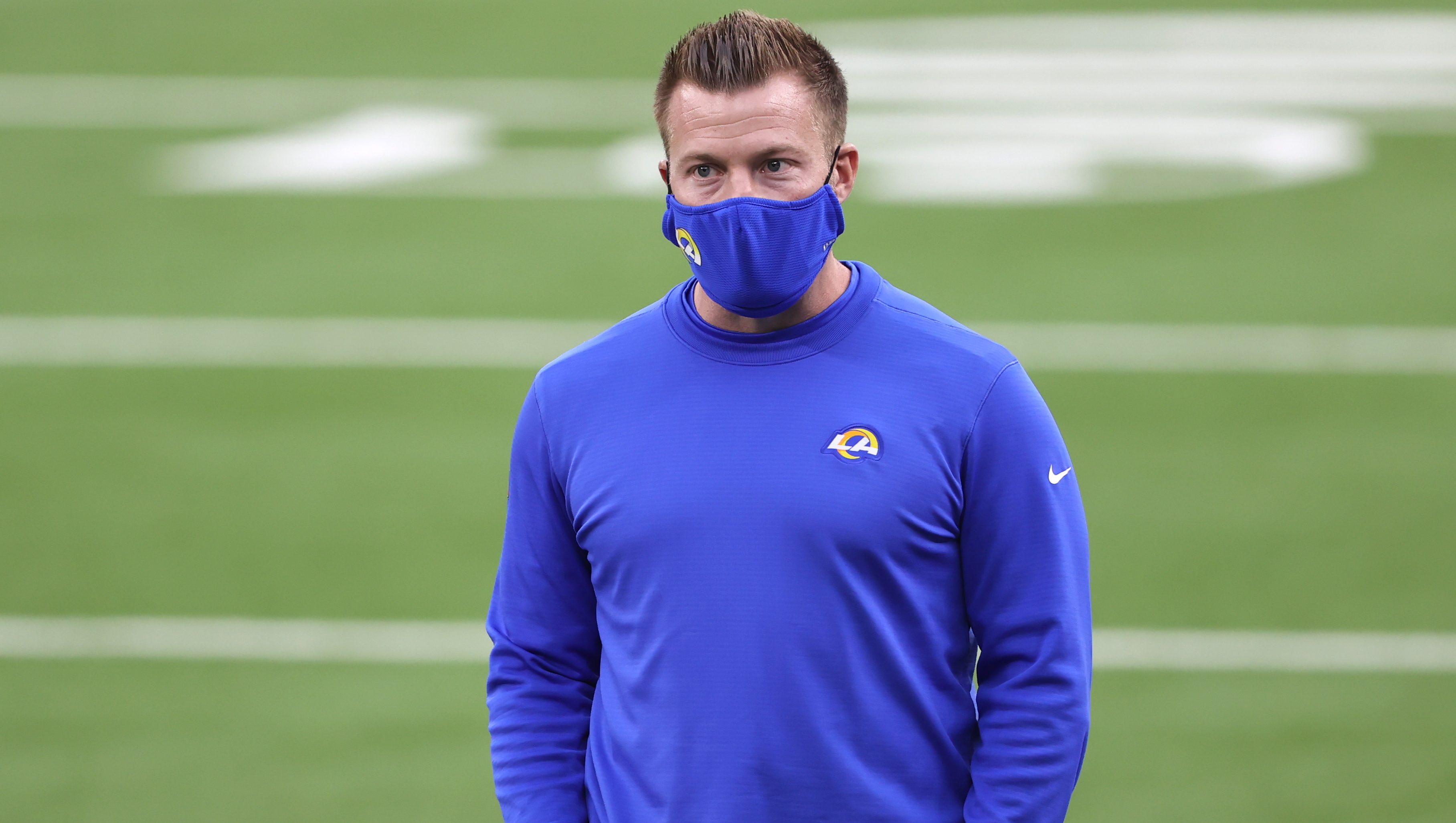 Los Angeles Rams' Sean McVay: I'm not going to name starting QB