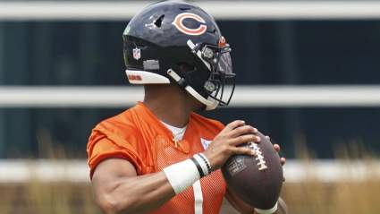 Justin Fields Goes Viral for Insane Bomb in Training Camp: [WATCH]
