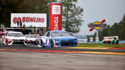 Kyle Larson Holds Off Chase Elliott in Fascinating Watkins Glen Race