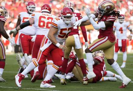 Twitter Ecstatic With Chiefs’ O-Line Play vs. 49ers