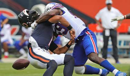 Bills Player Trolls Bears Fans After His Brutal Hit on Justin Fields