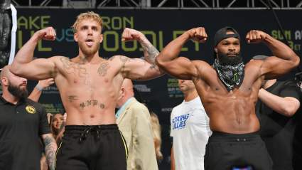 Tyron Woodley Gets ‘I Love Jake Paul’ Tattoo [LOOK]