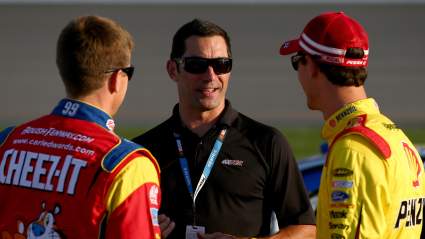 Max Papis Out of Xfinity Series Race at Indianapolis