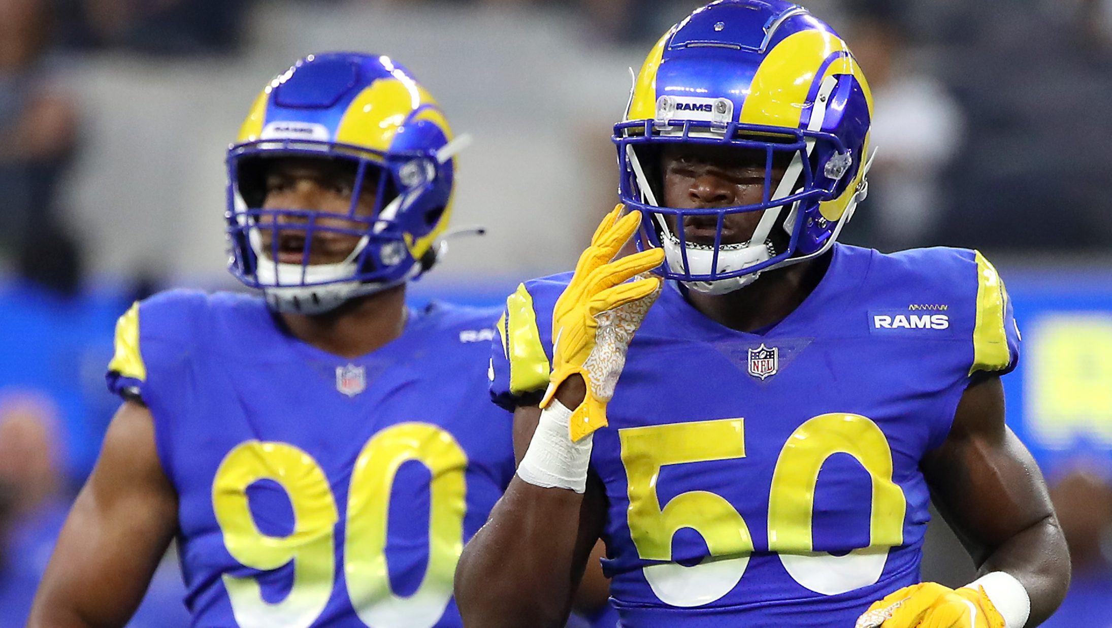 There's something about the play of LA Rams Ernest Jones