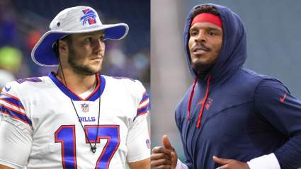 Bills: Twitter Roasts Josh Allen’s Spot After Patriots Cut Cam Newton