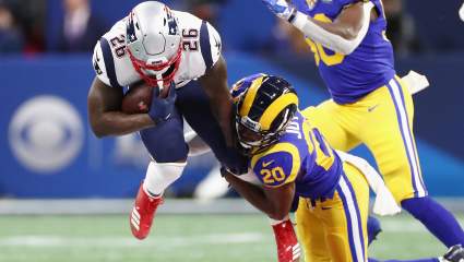 Sony Michel Says Ex-Teammate Messaged Him After the Rams Trade