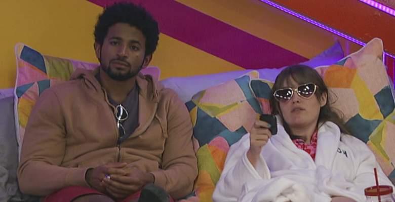 Kyland Young and Sarah Beth Steagull in the 'Big Brother 23' house