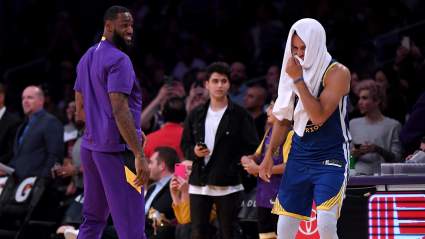 Warriors’ Steph Curry Receives Huge Compliment From Lakers’ LeBron James
