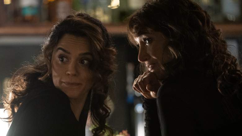 Sepideh Moafi as Gigi and Jennifer Beals as Bette in 'The L Word: Generation Q' season 2