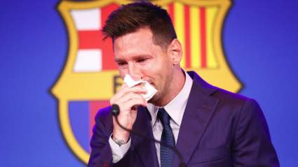 Tearful Lionel Messi Reveals Truth About Barcelona Exit [WATCH]