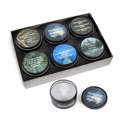 candle gift set for men