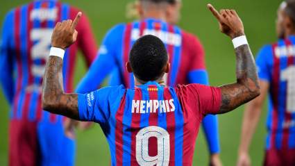 Barcelona’s Memphis Depay Has Message For Ansu Fati