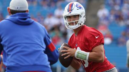 Bills Coach Throws Subtle Shade at Bears While Praising Mitch Trubisky