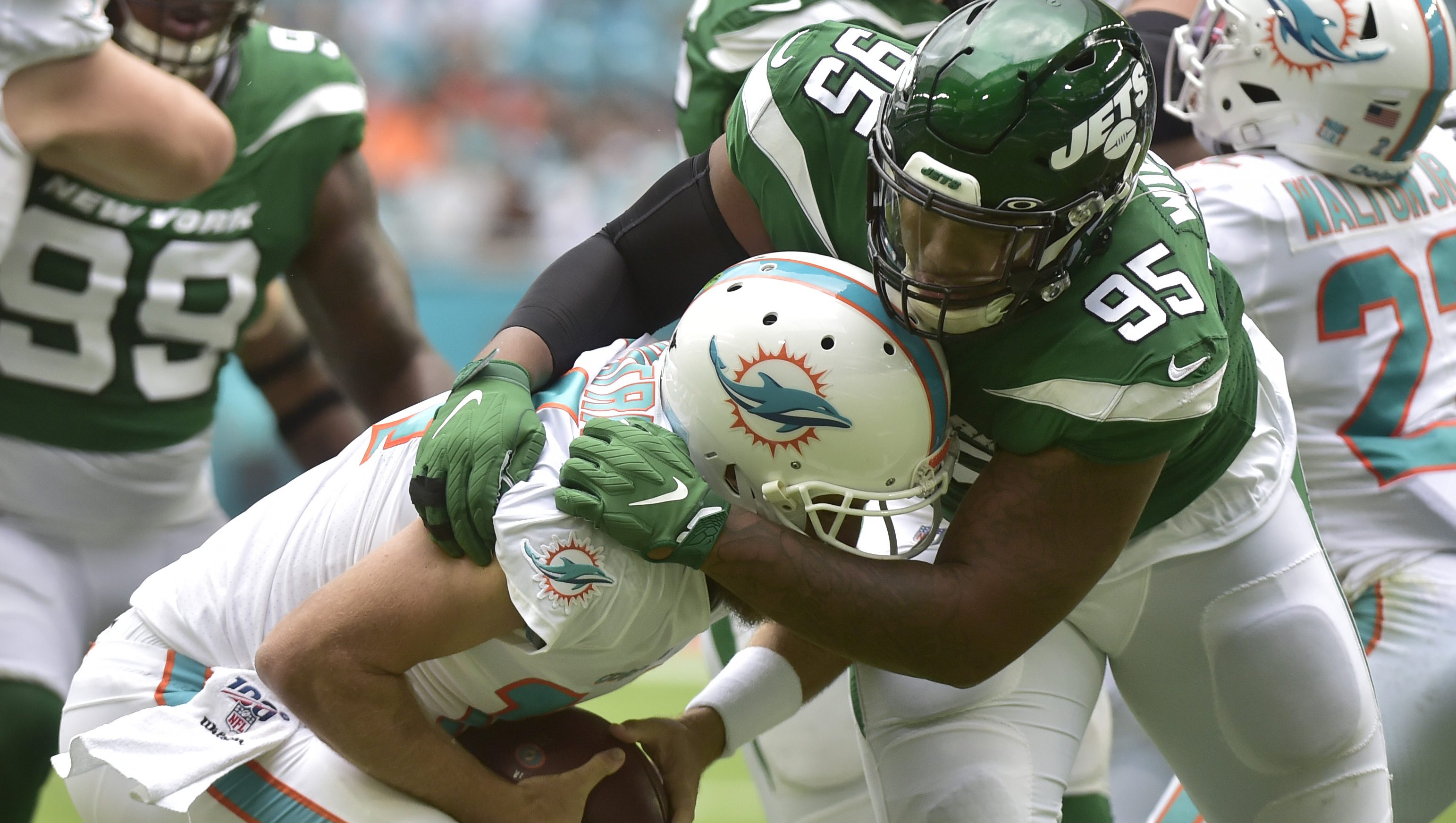 Pro Football Focus: New York Jets' top-three players all man trenches