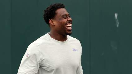 Sebastian Joseph-Day Destroys L.A. Rams Practice Sled [LOOK]