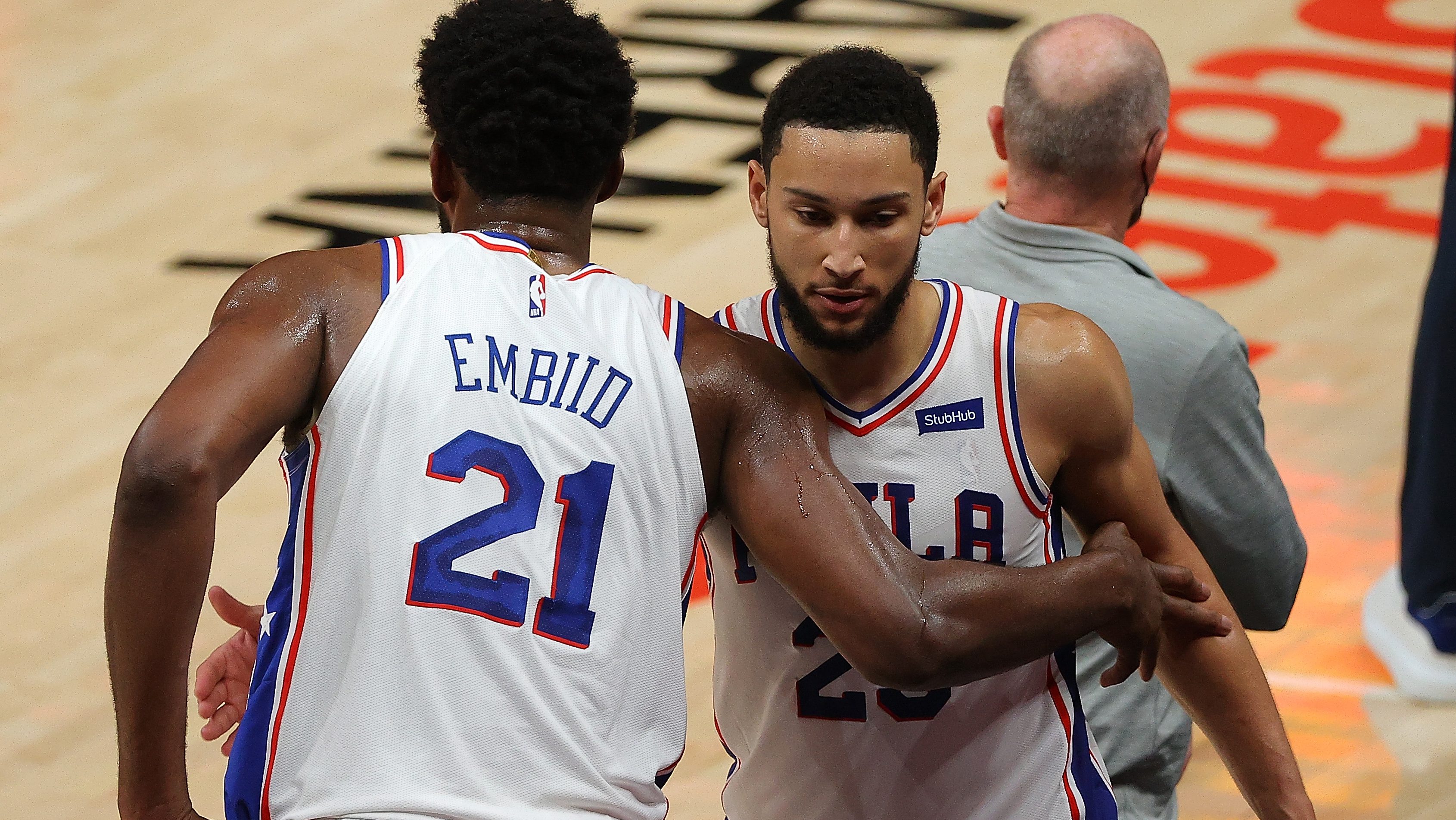 Ben Simmons, Joel Embiid Tease a 'Scary' Stretch Approaching After