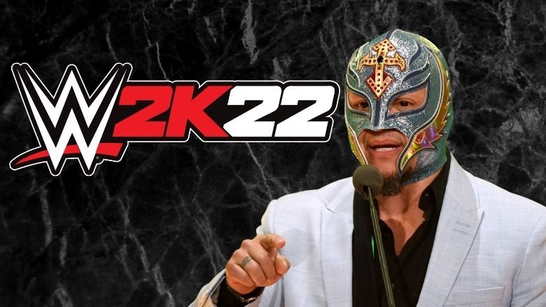 First look at the cover of WWE 2K22 featuring Rey Mysterio