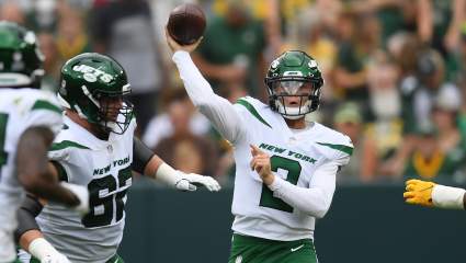 Jets Zach Wilson Amazes With Near-Perfect Passer Rating Versus Packers