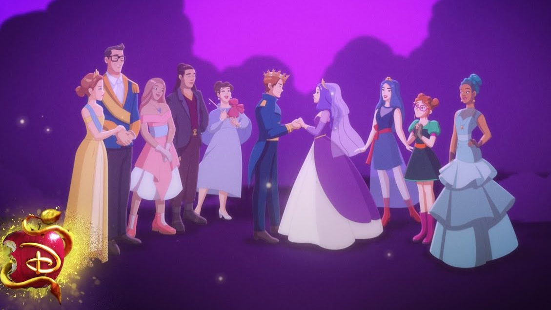 Sneak peek  The Descendants Royal Wedding premieres on Disney+!