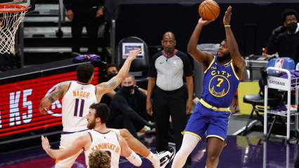 WATCH: Former Warriors Forward Forced Into Ice Bath by New Jazz Teammates