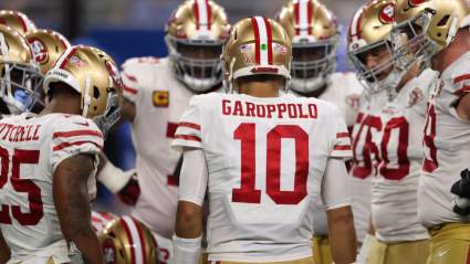 San Francisco 49ers Fans Overtake Rocky Statue, Eagles React