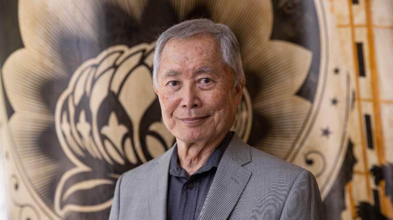 Activist and actor George Takei is seen at the AIDS Monument Groundbreaking