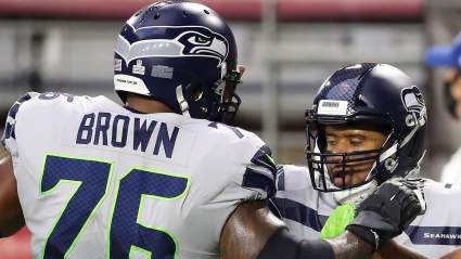 Seahawks Duane Brown Reveals Frustration With Russell Wilson’s Comments