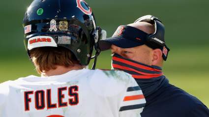 VIDEO: Nick Foles Appears to Diss Bears Offense in Candid Moment