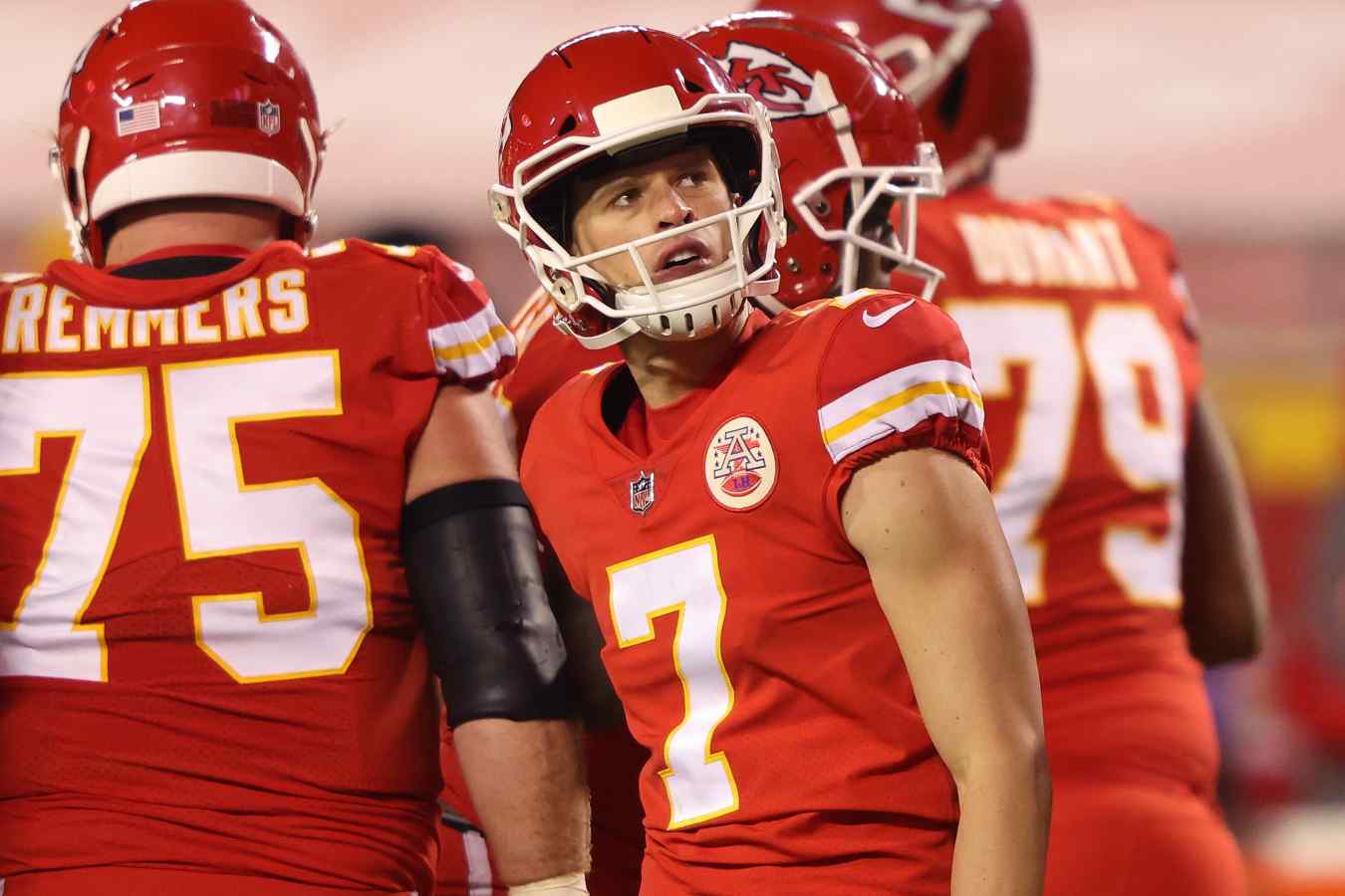 Chiefs' Harrison Butker Kicks NFLRecord FG at Practice, Earns Team Day