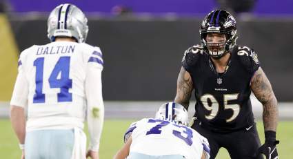 Ravens Veteran Defensive End Ruled Out Against Raiders