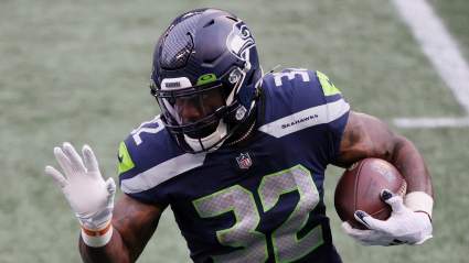 Chris Carson Moves Up Seahawks Record Book