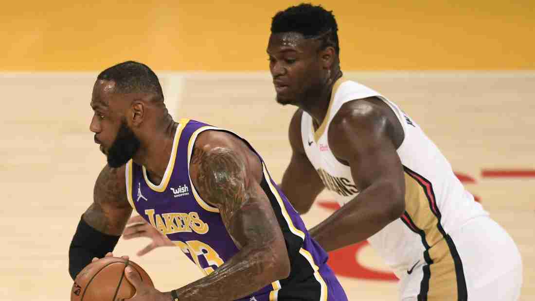 Pelicans Zion Williamson Sends Message To Lakers Lebron James