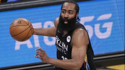 Why Nets Star James Harden Was Featured in Las Vegas Raiders Game [WATCH]