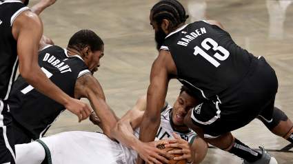 Giannis Antetokounmpo Sounds off on His Beef With Nets James Harden