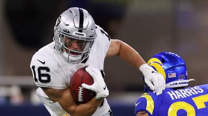 Raiders Dodge Bullet, Bring Back Exciting Rookie WR on Practice Squad