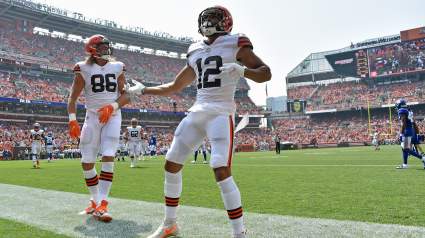 Lions Sign ‘Lights-Out’ Former Browns Wide Receiver on Waivers