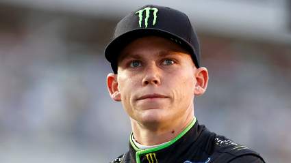 Riley Herbst Remains in Contention Despite Darlington Wreck