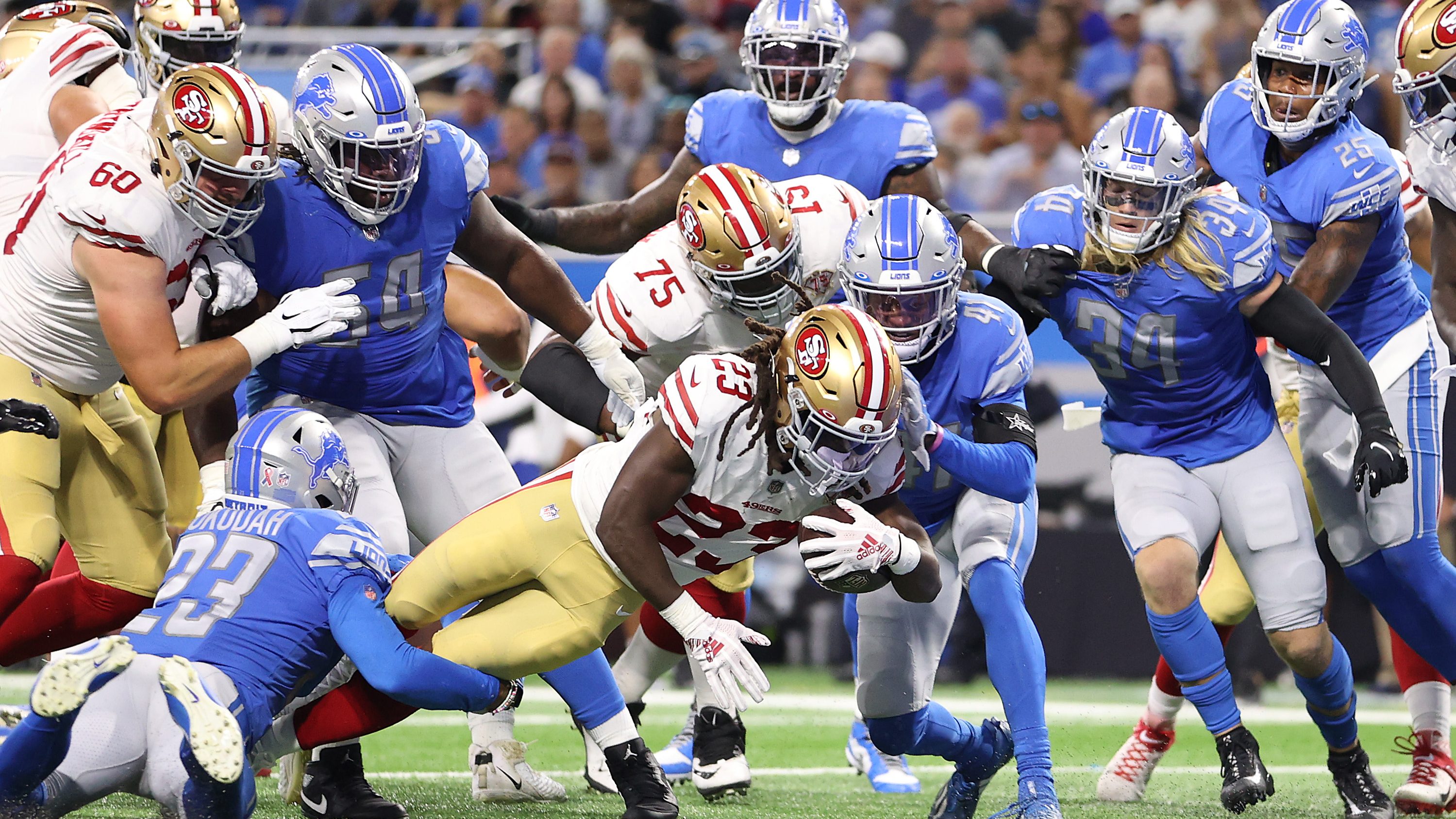 Lions Grades: Detroit Off To Average Start After Week 1