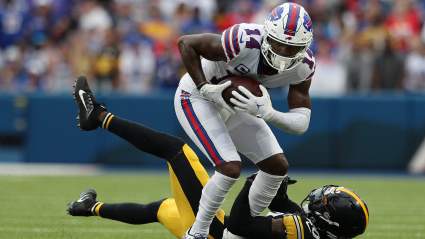 Video of Stefon Diggs’ Mood Swing on Bills Sideline Goes Viral