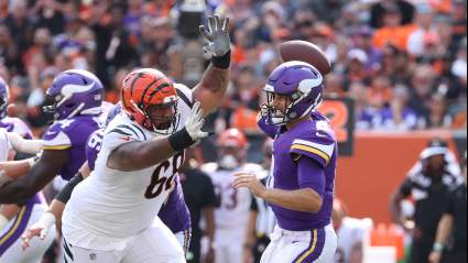Vikings’ Mike Zimmer Blames Bengals Loss on Kirk Cousins’ 1st-Half Follies