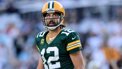Aaron Rodgers Blames Bad Interception on ‘Double Nut Shot’ [LOOK]