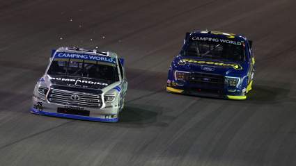 A New Truck Series Driver Takes Points Lead at Las Vegas