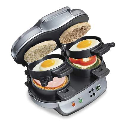 dual breakfast sandwich maker