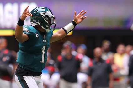 Eagles Report for Camp: A.J. Brown ‘Blesses’ Fans, Jalen Hurts ‘Rocks Out’