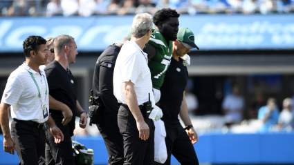 Jets Provide Encouraging Injury Update on Left Tackle Mekhi Becton