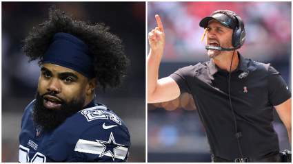 Ezekiel Elliott Responds to Eagles HC Wearing ‘Beat Dallas’ Shirt [LOOK]