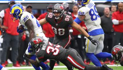 Rams RB Sony Michel Blows Up Assignment on Key Play [LOOK]